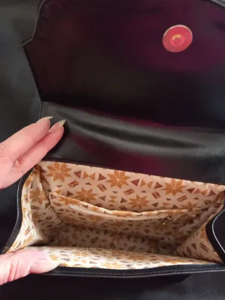 4 Bolsos de Fiesta Negro y Dorado