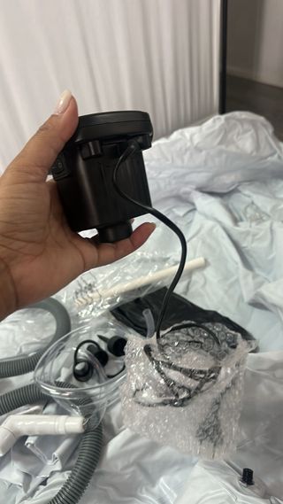 Bañera Inflável para Cama - Completa