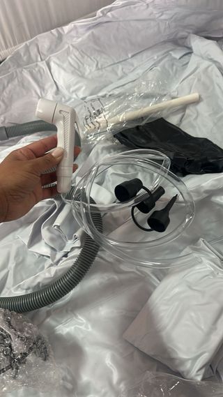 Bañera Inflável para Cama - Completa