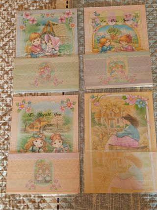 Cartas y sobres perfumados