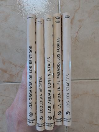 Lote de 5 mini atlas Jover