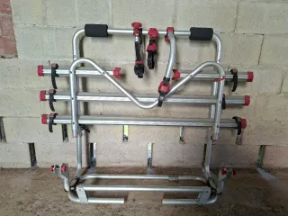 Portabicis lanza caravana 3 bicis