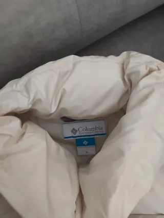 Chaqueta Columbia rosa y blanca