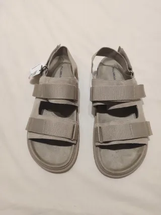 Sandalias Pull&Bear Piel Beige