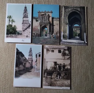 50 POSTALES MUY BUENAS ANTIGUAS DE CÓRDOBA