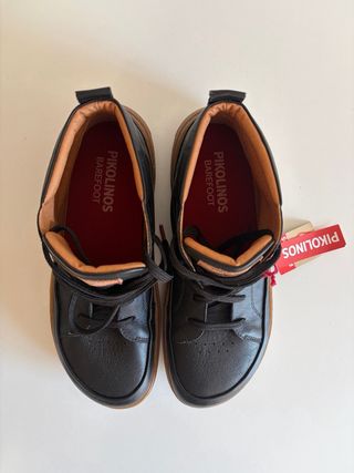 Botines barefoot Pikolinos Piel Negro Talla 39