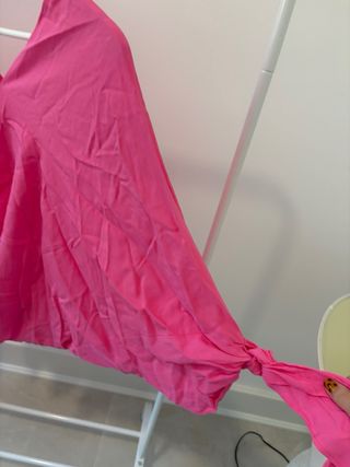 Conjunto Zara Blusa y Pantalón Rosa