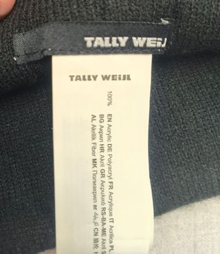 Berretto Tally WeiJL taglia unica nero