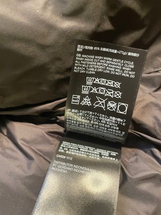 Giubbotto The North Face nero taglia S