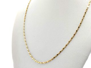 cadena oro 18k 20cm