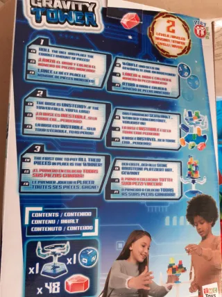 Juego Gravity Tower +6 años