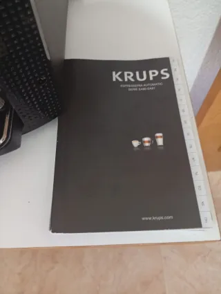 Cafetera Krups Superautomática Negra