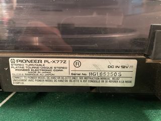 Giradischi Pioneer PL-X77Z nero
