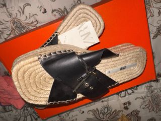 Sandalias Zara Mujer Talla 38 Negras