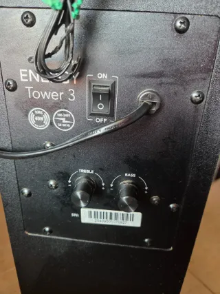 Torre de Sonido Energy Sistem Negra