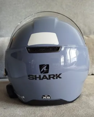 Casco Shark Evojet XS con intercomunicador Cardo