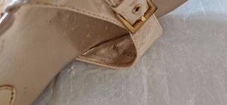 Scarpe donna zeppa beige/oro Tg 38