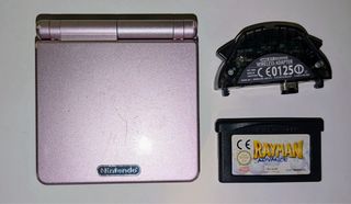 Nintendo Game Boy Advance SP Rosa + Accesorios