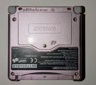 Nintendo Game Boy Advance SP Rosa + Accesorios