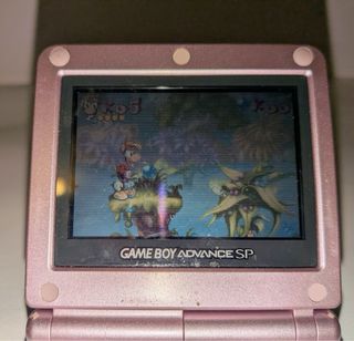 Nintendo Game Boy Advance SP Rosa + Accesorios