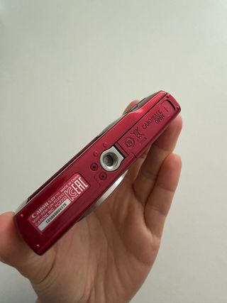 Canon IXUS 185 Roja como Nueva + Caja