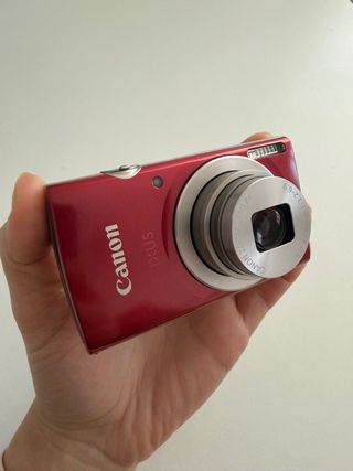 Canon IXUS 185 Roja como Nueva + Caja