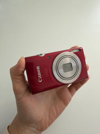 Canon IXUS 185 Roja como Nueva + Caja