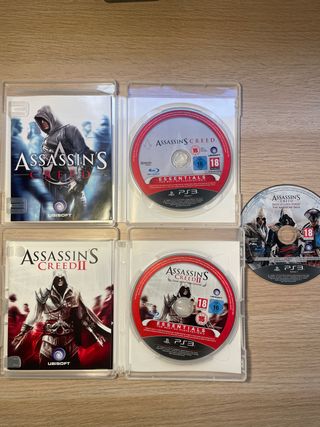 Lote 3 Juegos PS3 Assassin's Creed