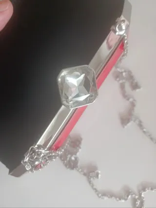 Bolso de mano fiesta - clutch rojo