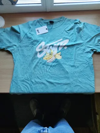 Camiseta Pull&Bear verde talla M