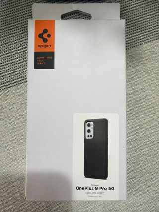 Funda Spigen Liquid Air OnePlus 9 Pro 5G Negra