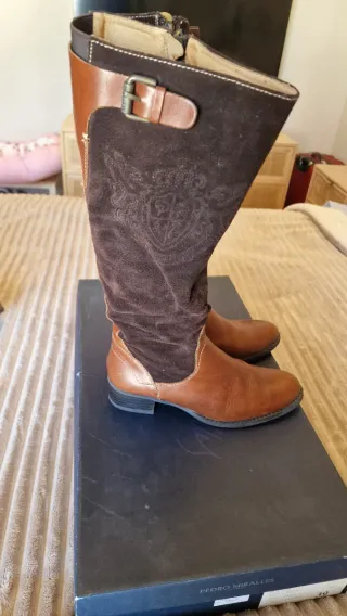 Botas altas Pedro Miralles Marrón Talla 39