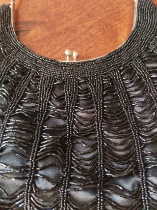 Bolso de fiesta vintage negro