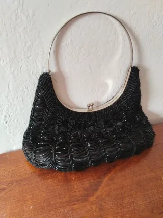 Bolso de fiesta vintage negro