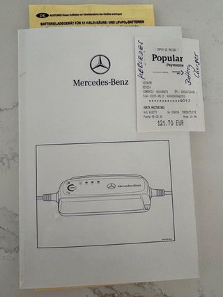 Cargador de batería Mercedes Benz