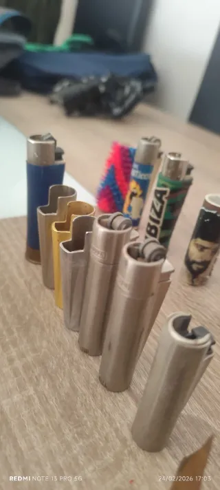 Collezione di accendini Clipper e Clipper vintage