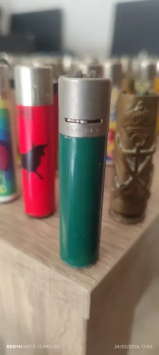 Collezione di accendini Clipper e Clipper vintage