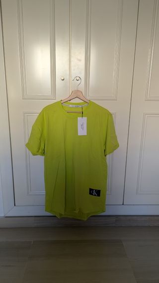 Camiseta Verde Calvin Klein Jeans Nueva Etiqueta