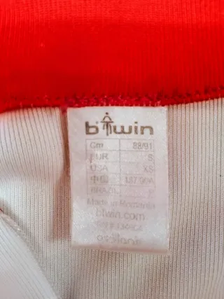 Maillot y Culotte Bwin Talla S