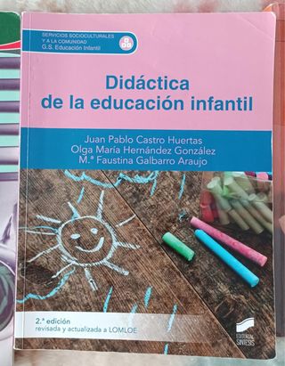 Libro Didáctica de la educación infantil