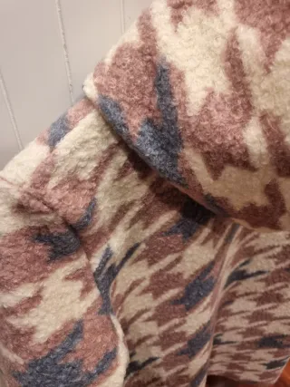 Abrigo entretiempo estampado nuevo