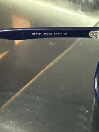 Gafas de sol Ray-Ban azules y marrones