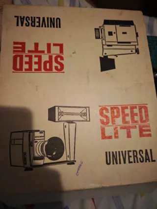 Foco y Soporte Super 8mm 1000w Speed Lite