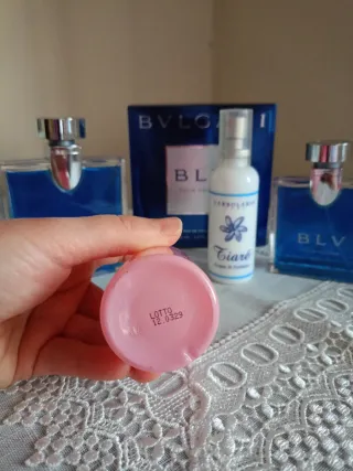 Boccette VUOTE BLV BVLGARI 3 Rosa Tiaré Erbolario