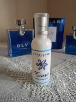 Boccette VUOTE BLV BVLGARI 3 Rosa Tiaré Erbolario