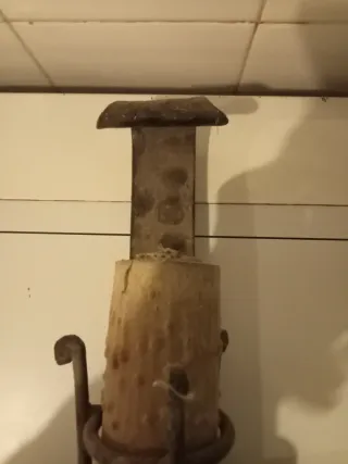 Aplique de iluminación estilo castillo