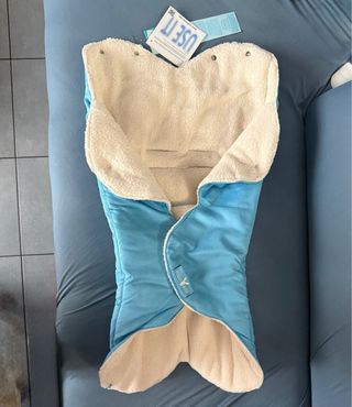 Copertina neonato WALLA BOO! finta pelle