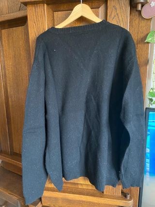 Jersey caballero Springfield negro rayas blancas