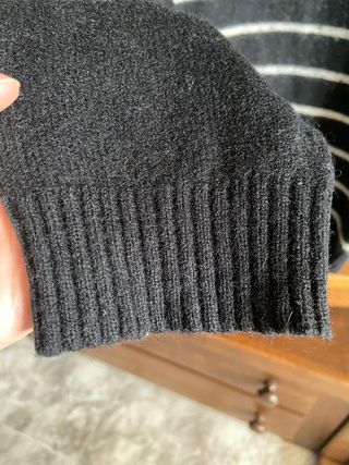 Jersey caballero Springfield negro rayas blancas