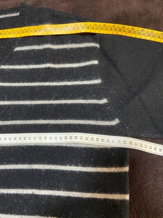 Jersey caballero Springfield negro rayas blancas